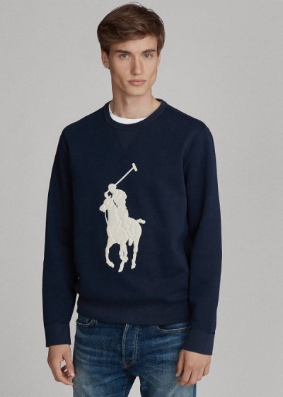 Sudaderas Polo Ralph Lauren Hombre Azul Marino - Big Pony - PUORS1805